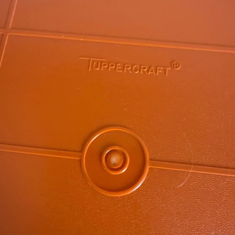 Vintage Tuppercraft 1970s/1980s Tupperware Stow-N-Go Hobby Box